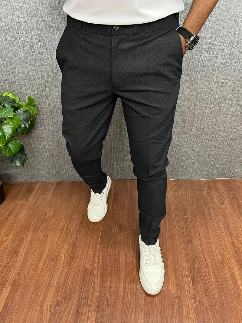 Josh - Pantaloni Semi-Formali cu Confort Elegant