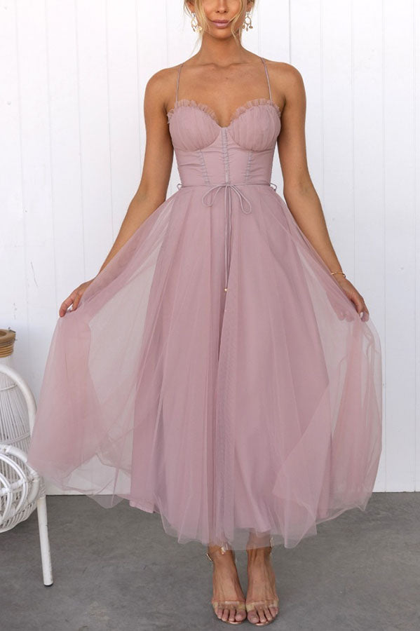 Elodie – Rochie maxi cu decolteu în V