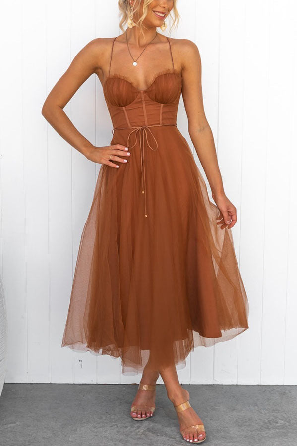 Elodie – Rochie maxi cu decolteu în V