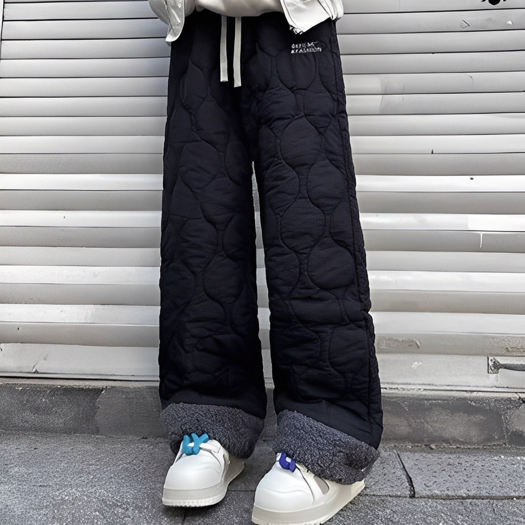 Charles - Pantaloni fleece captu?i?i calduros pentru barba?i