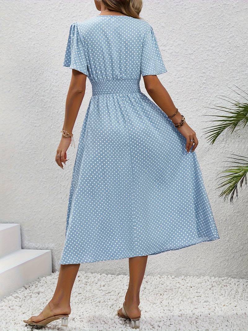 Melanie - Rochie cu Imprimeu Floral Vibrant pentru Primăvară și Vară