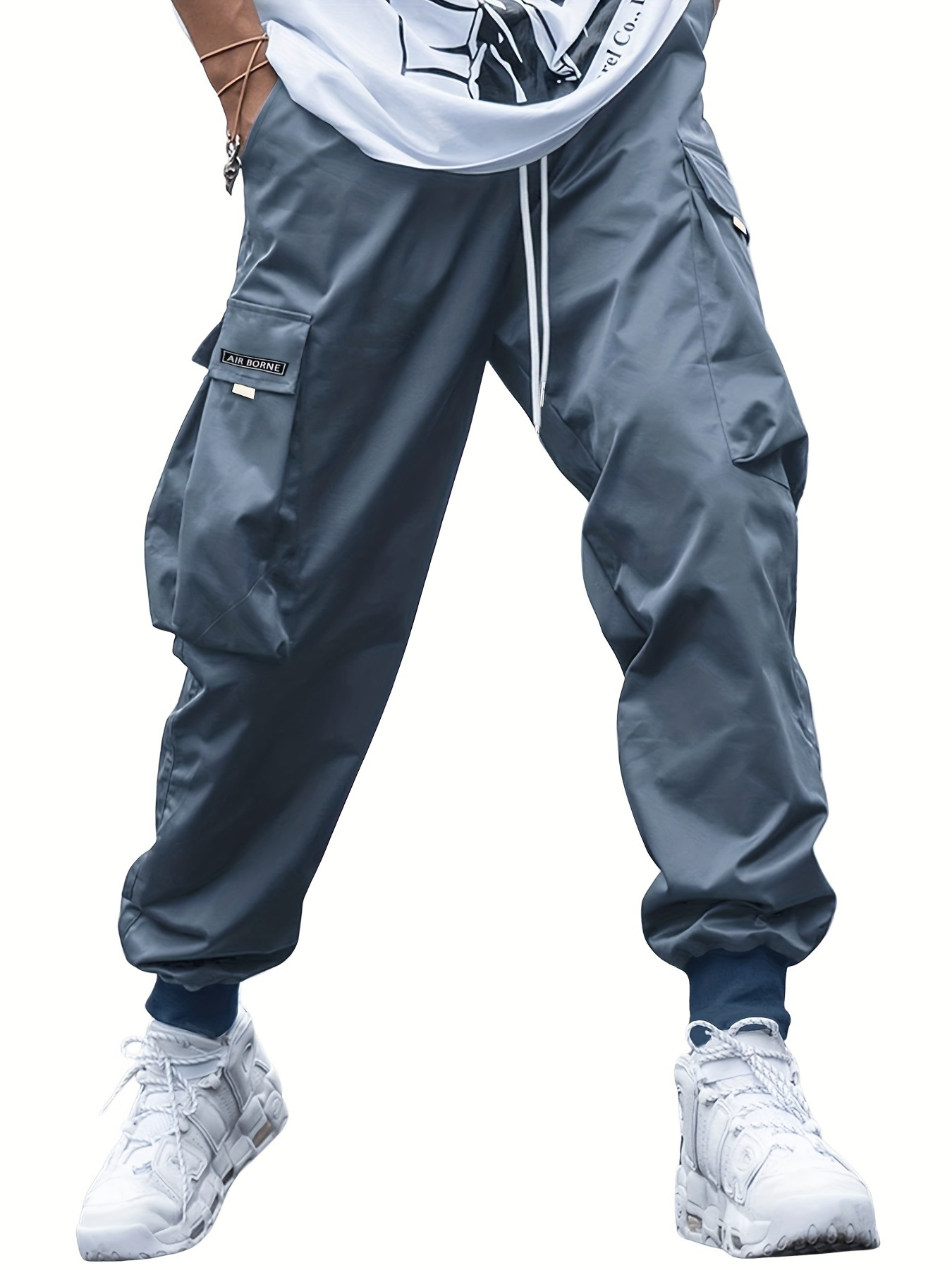 Morton - Pantaloni cargo Hip-Hop de vară pentru bărbați