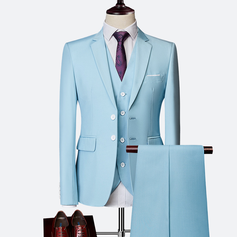 Norman - Set costum modern 3 piese pentru bărbați