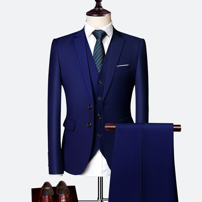 Norman - Set costum modern 3 piese pentru bărbați