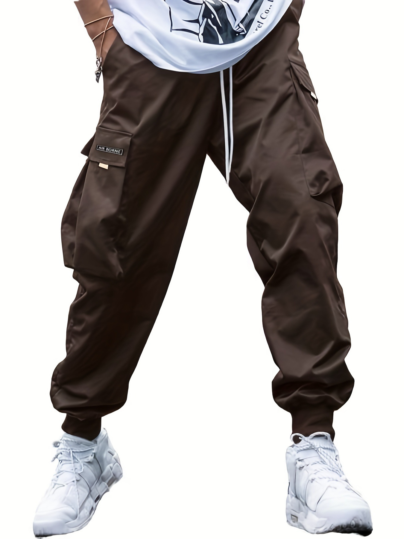 Morton - Pantaloni cargo Hip-Hop de vară pentru bărbați