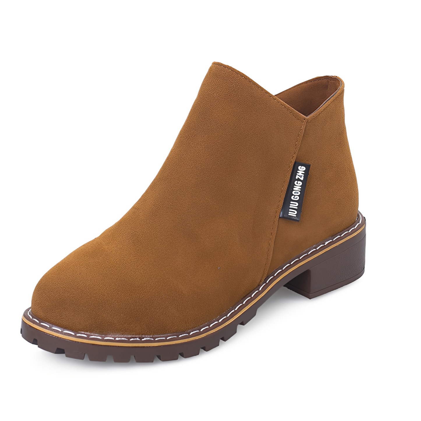 Chantelle - Elegante Botine din Piele Întoarsă pentru Femei
