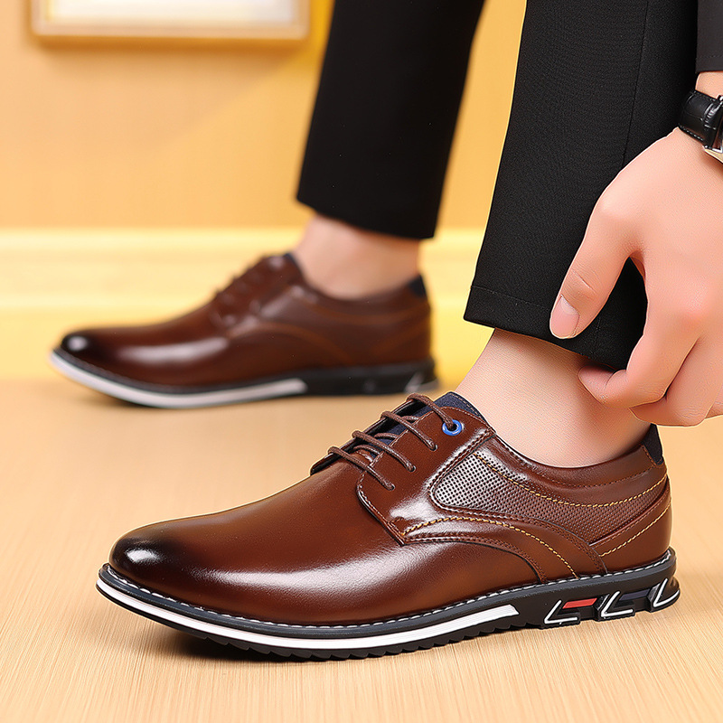 Wright - Elegante Pantofi cu Șireturi pentru Bărbați