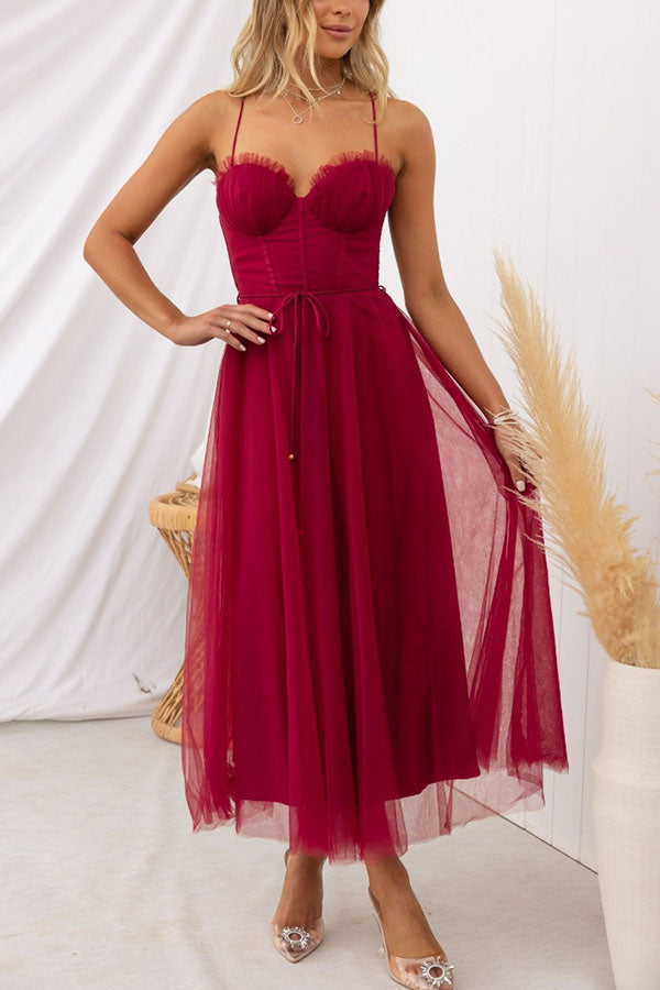 Elodie – Rochie maxi cu decolteu în V