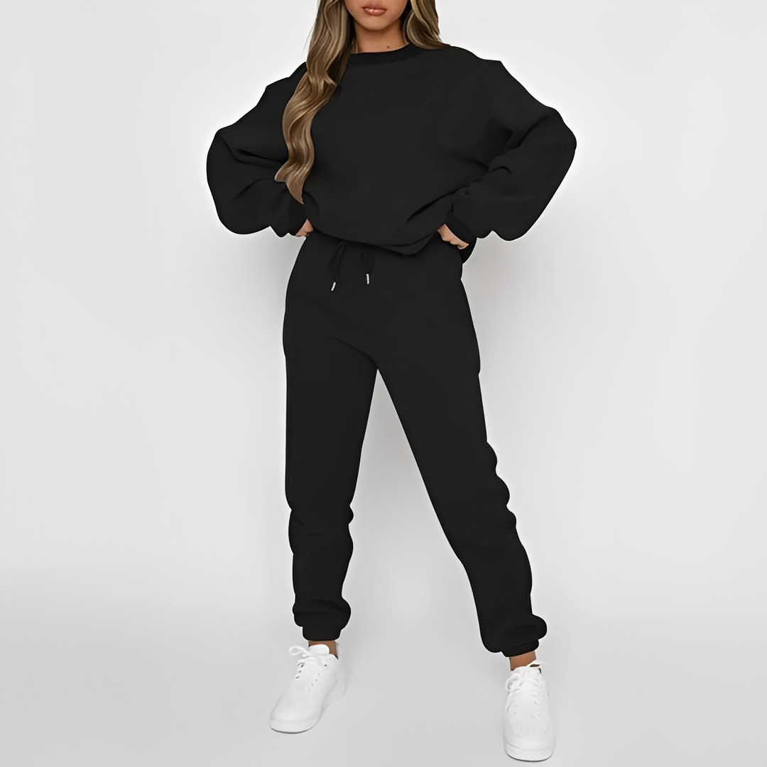 Chandrina - Set de pulover și pantaloni deconectați pentru femei