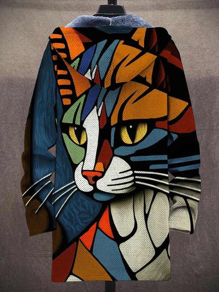Cathlyn - Cardigan Abstract Artistic
