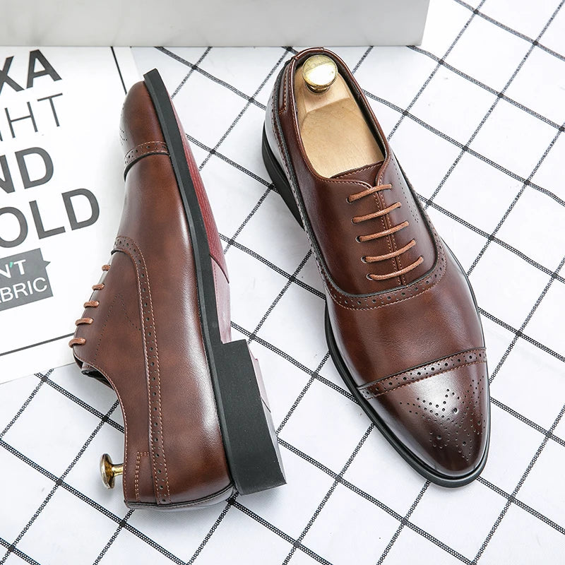 EliteCraft - Pantofi Eleganti din Piele pentru Bărbați