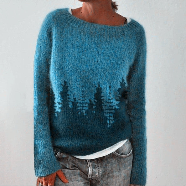 Anana - Confortabil Damen Retro-Pulover