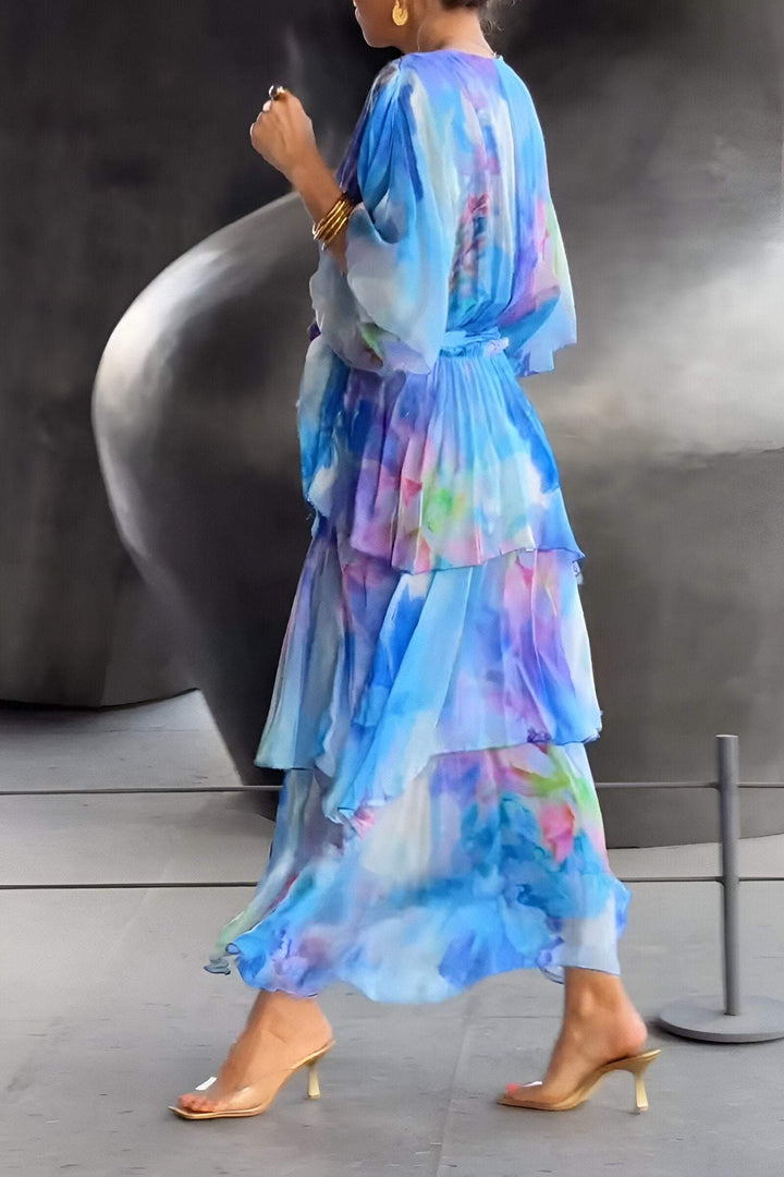 Isabella - Rochie din Chiffon cu Silueta Clasică