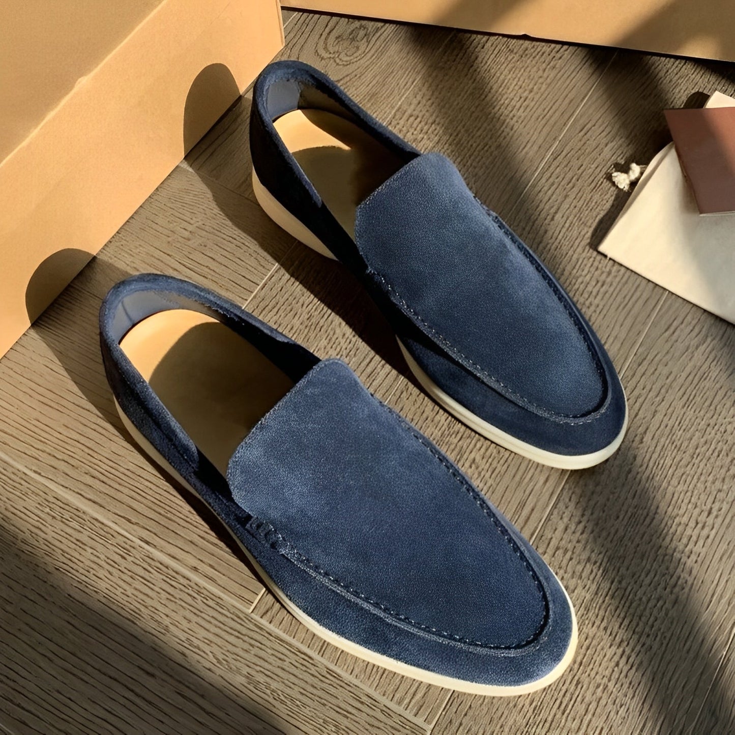 Dominick - Pantofi din piele întoarsă pentru bărbați