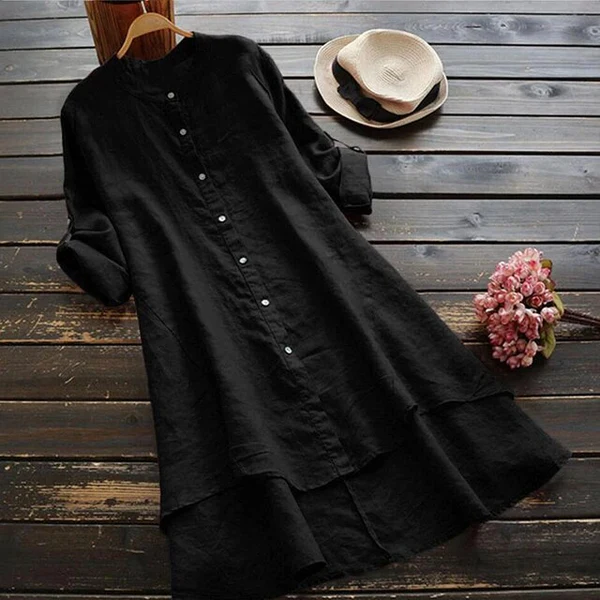 Maggie - Rochie de Vară din In Răcoros și Confortabil