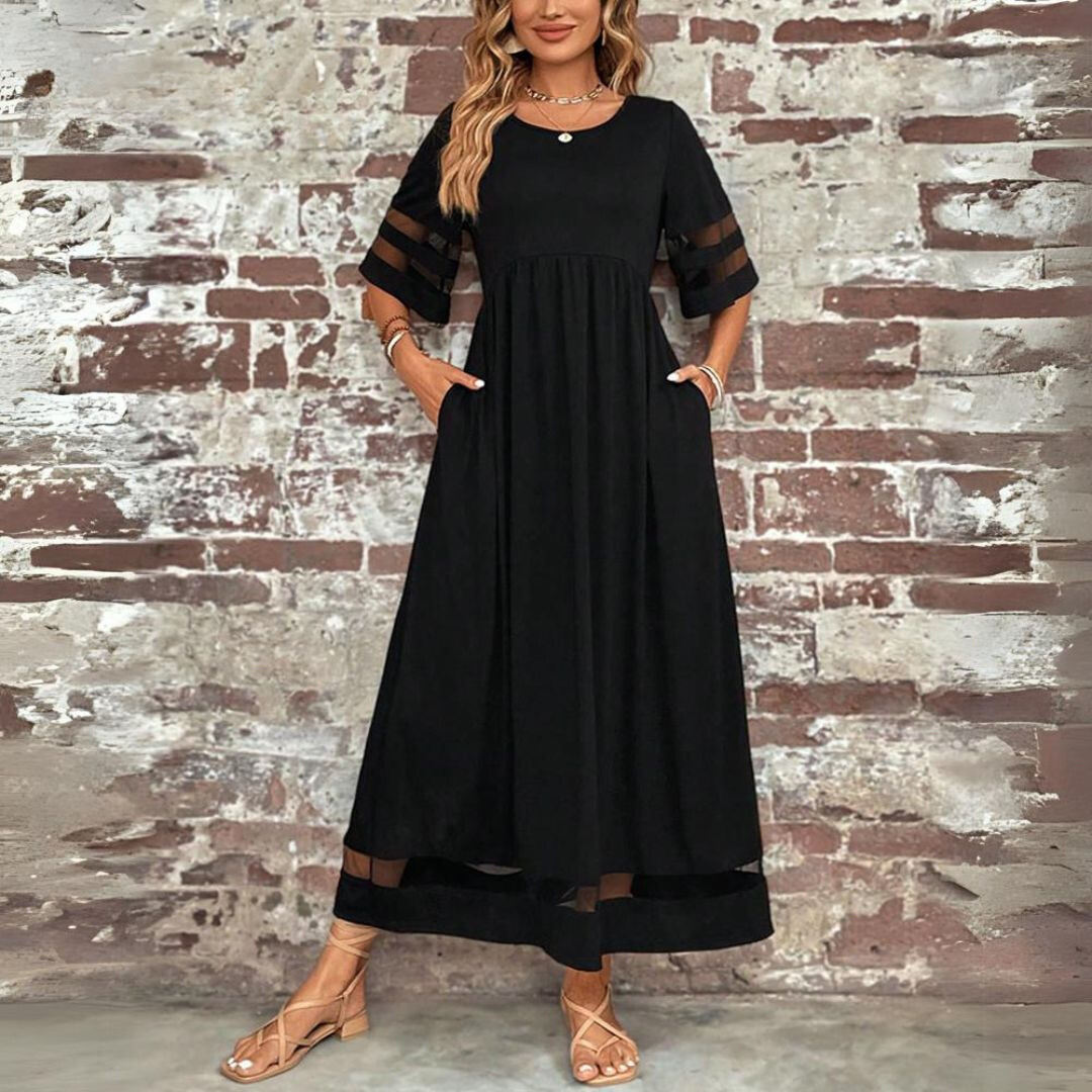 Amandine – Rochie elegantă, cu efect de ascundere a abdomenului