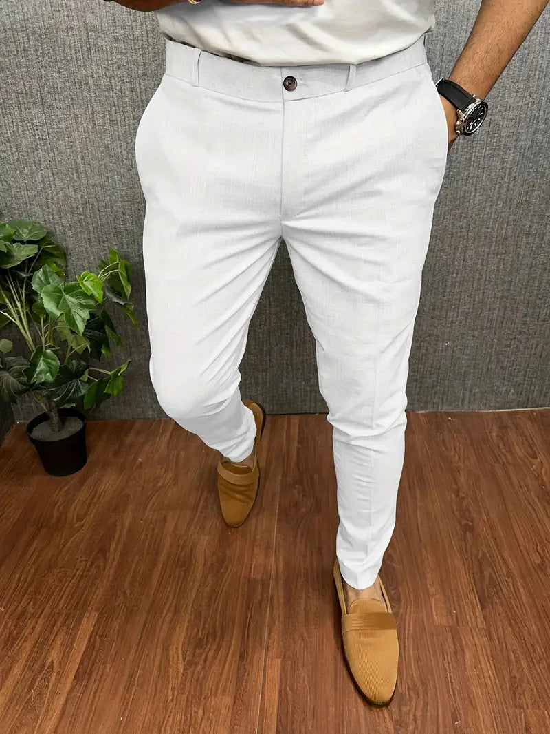 Josh - Pantaloni Semi-Formali cu Confort Elegant