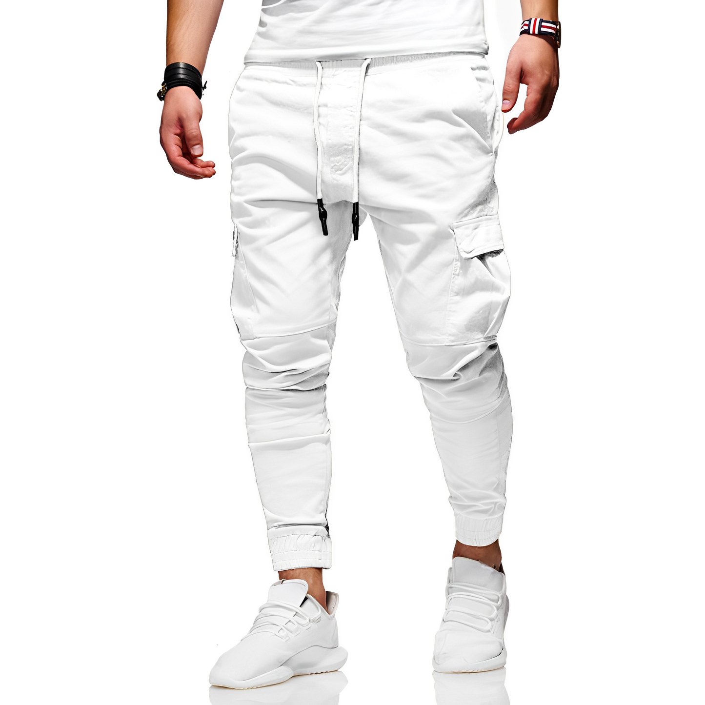 Dederick - Pantaloni Cargo Stilati pentru Bărbați