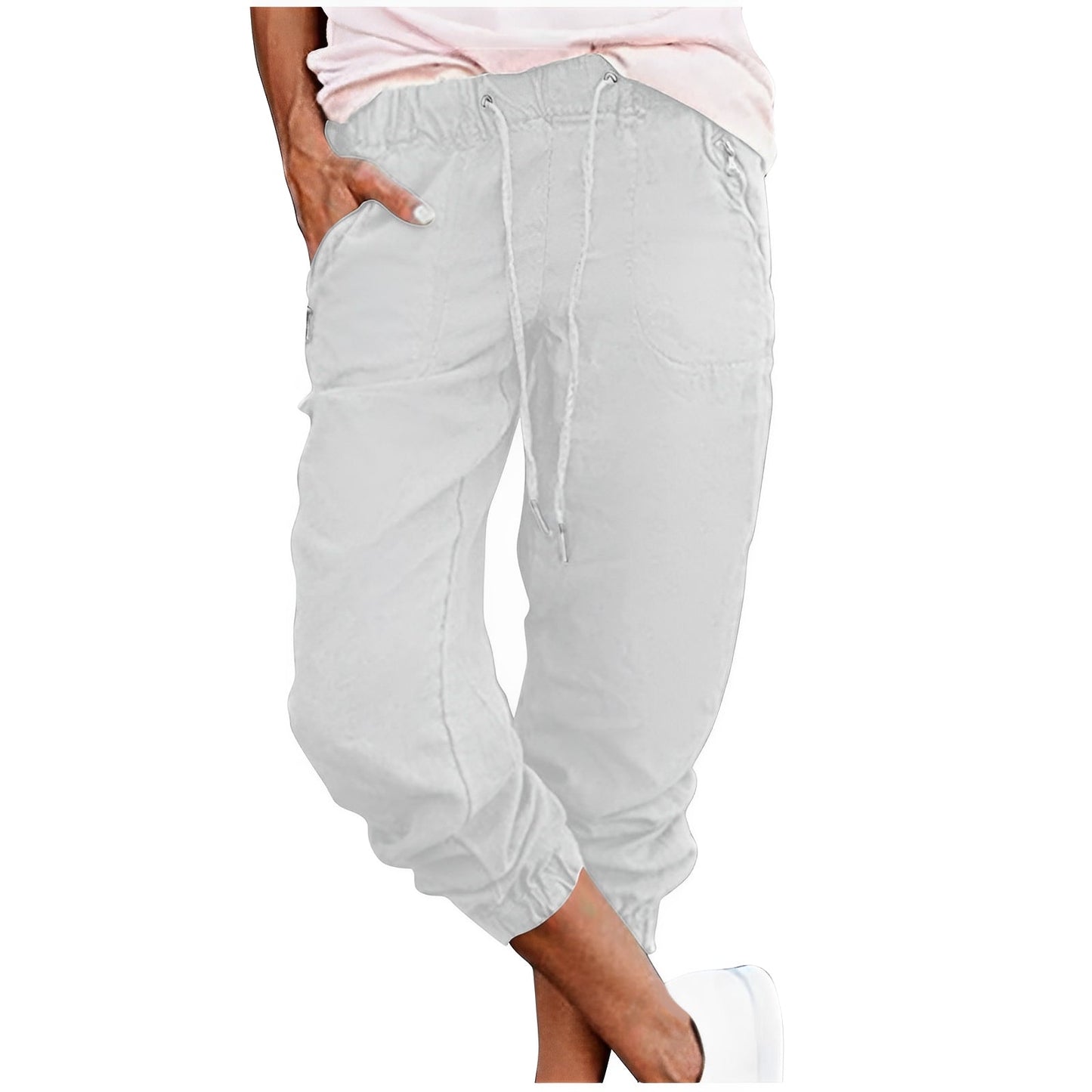 Evalyn - Pantaloni cargo elastici și stilati pentru femei