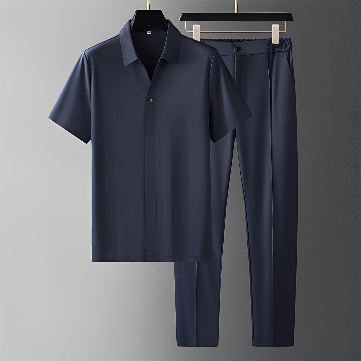 Alexander - Set elegant cu polo și pantaloni pentru bărbați