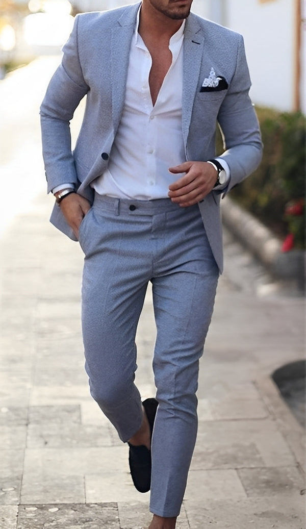 Gabriel - Costum elegant Slim-Fit pentru bărbați