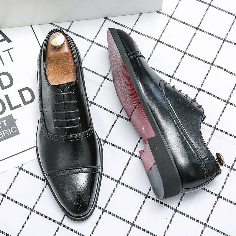 EliteCraft - Pantofi Eleganti din Piele pentru Bărbați