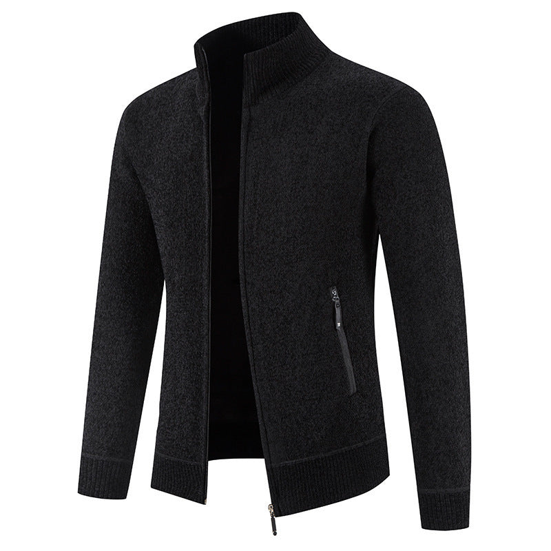 Dwayne - Elegant, moale pulover fleece pentru bărbați