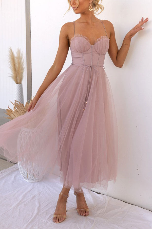 Elodie – Rochie maxi cu decolteu în V