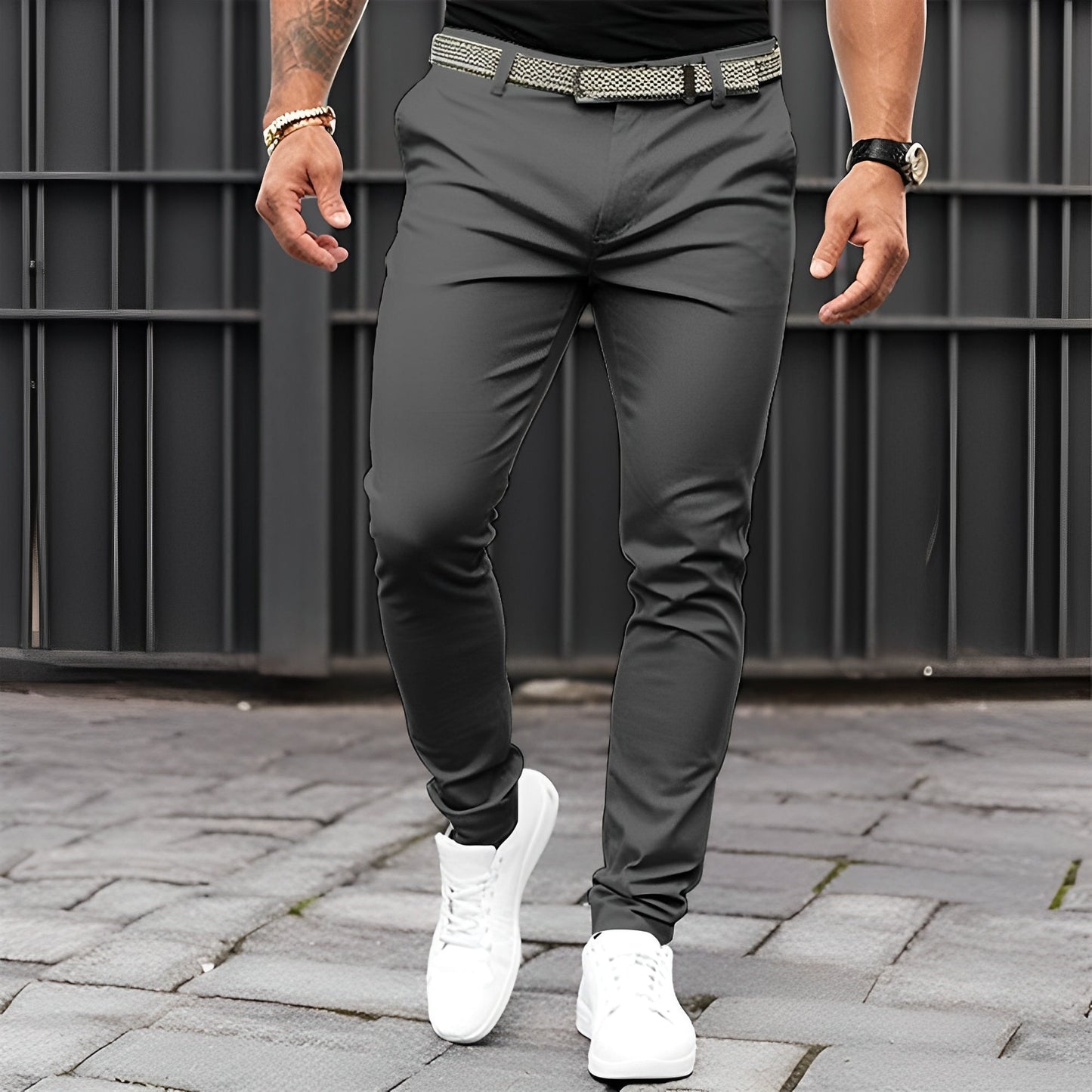 Jaron - Stil, pantaloni casual slim-fit pentru bărbați