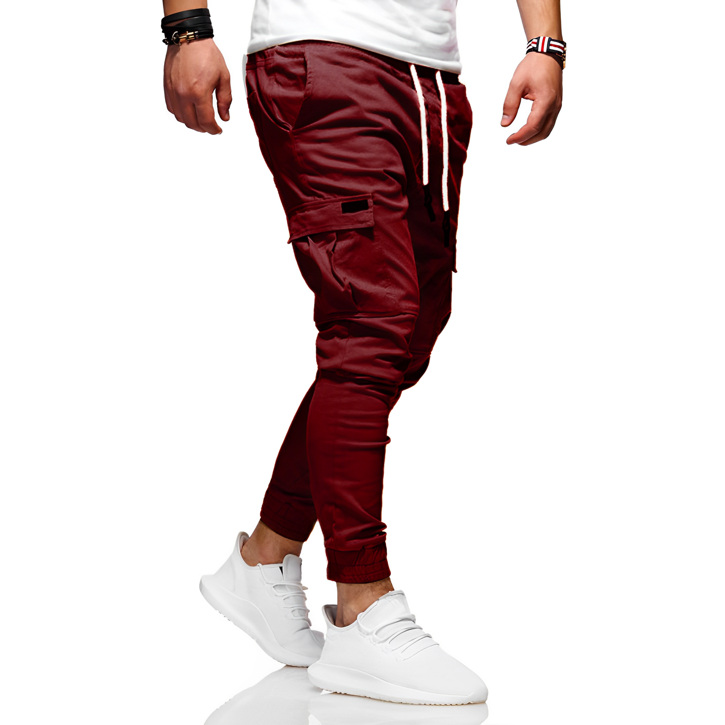 Dederick - Pantaloni Cargo Stilati pentru Bărbați