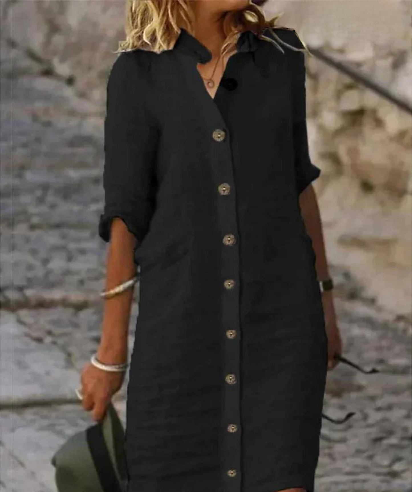 Tilda – Rochie de vară cu nasturi