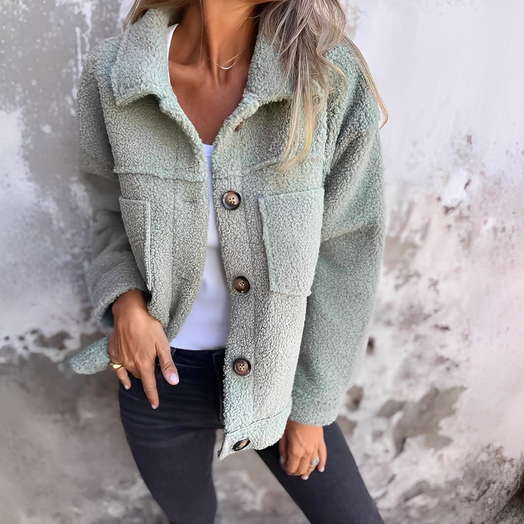 Dalila - Jachetă comodă cu căptușeală interioară pentru femei