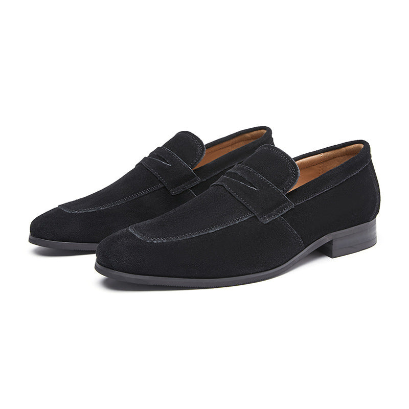 Terry - Pantofi slip-on din piele întoarsă pentru bărbați