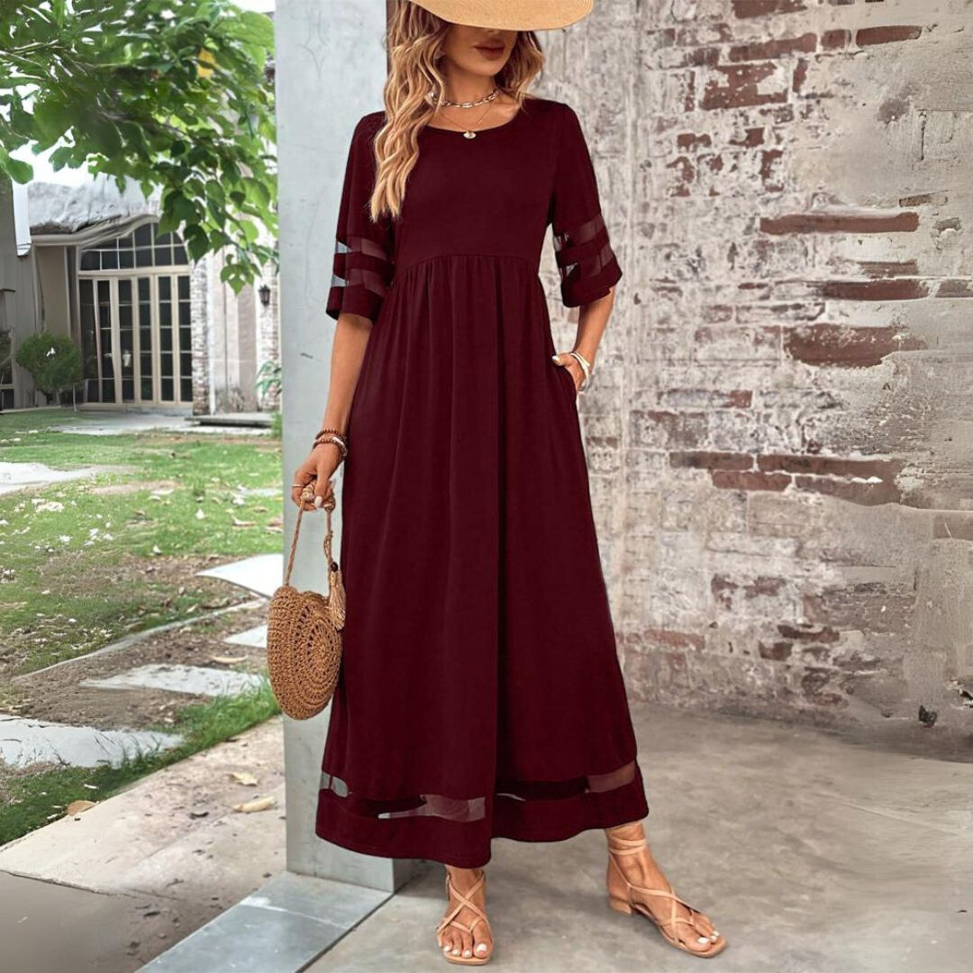 Amandine – Rochie elegantă, cu efect de ascundere a abdomenului