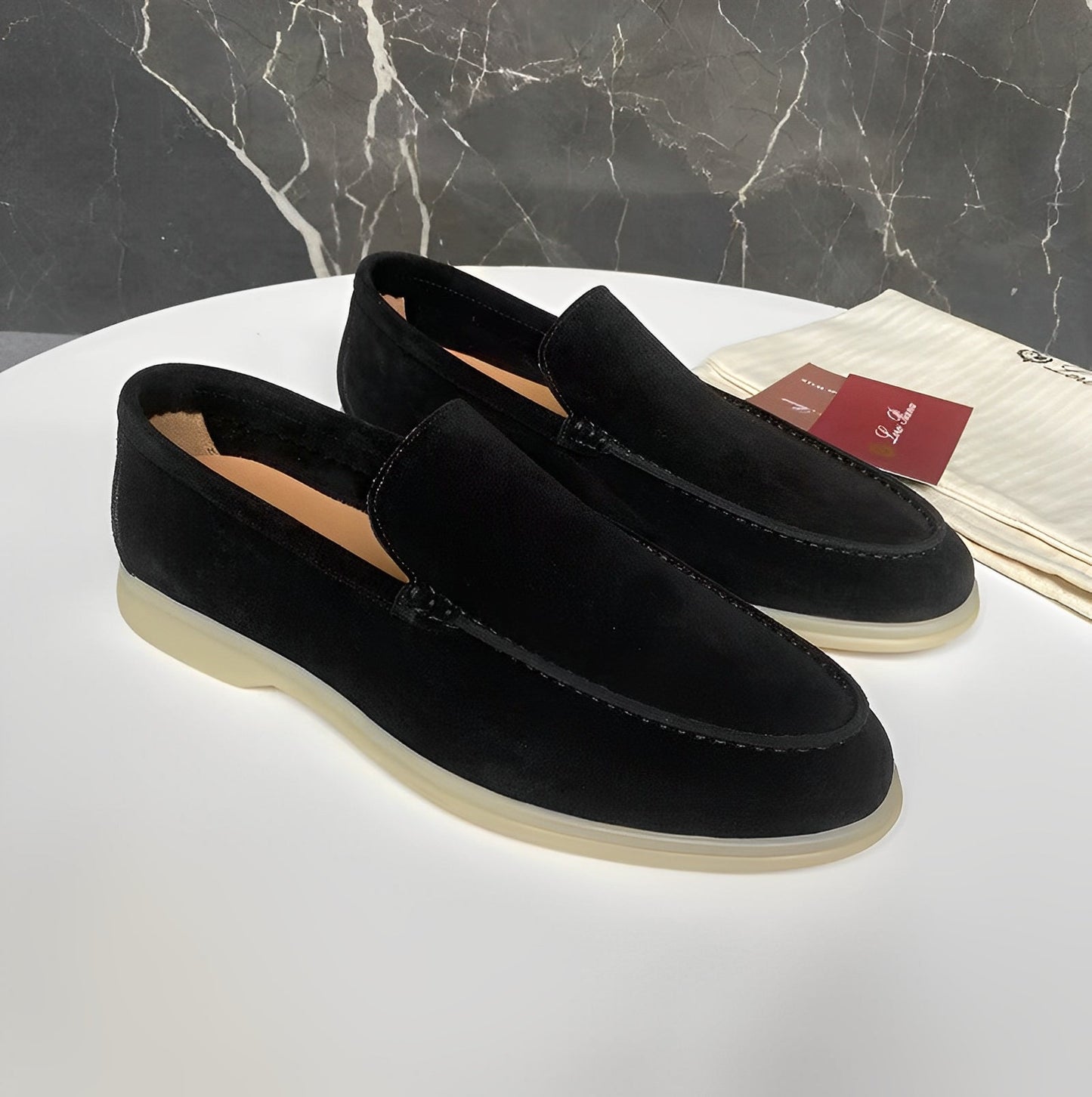 Dominick - Pantofi din piele întoarsă pentru bărbați