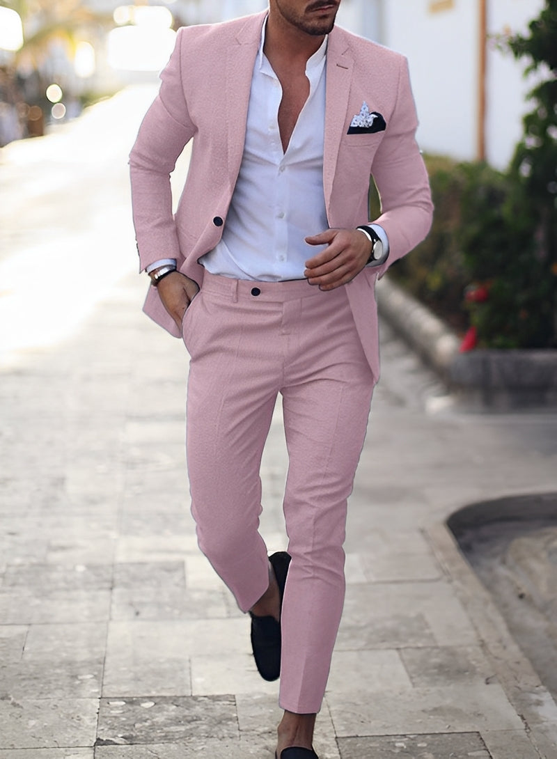 Gabriel - Costum elegant Slim-Fit pentru bărbați
