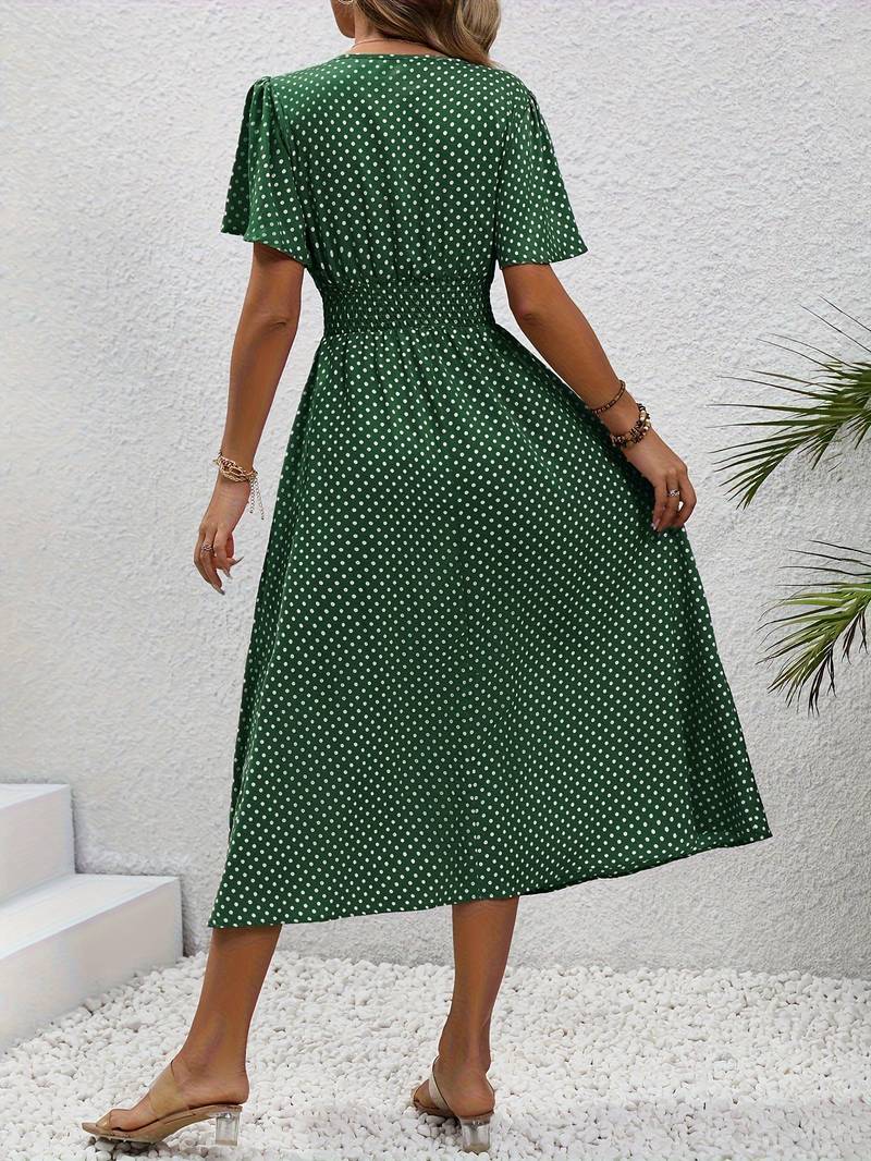 Melanie - Rochie cu Imprimeu Floral Vibrant pentru Primăvară și Vară