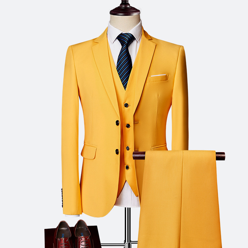 Norman - Set costum modern 3 piese pentru bărbați