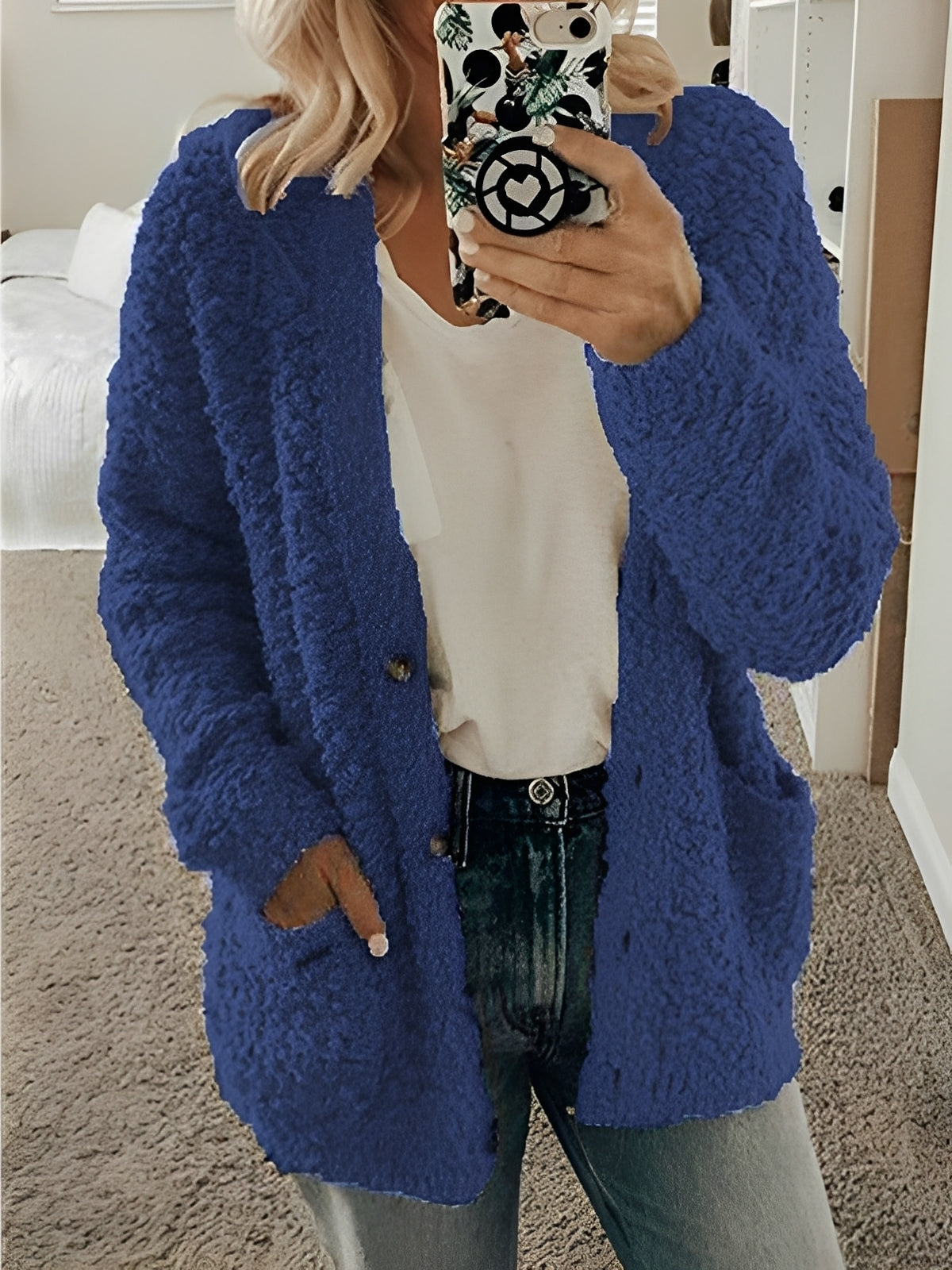 Elaine - Cardigan confortabil de timp liber pentru femei