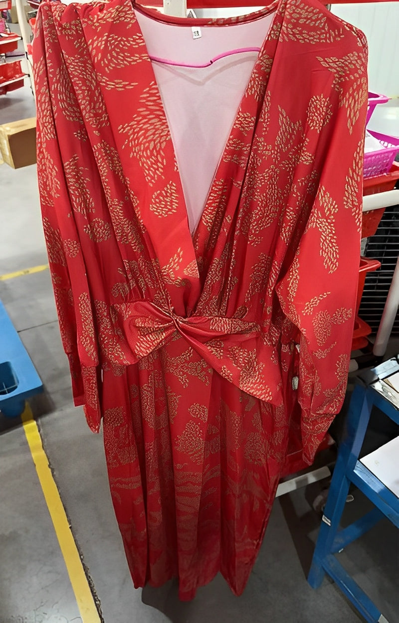 Thelma - Rochie de vară elegantă cu decolteu în V pentru femei