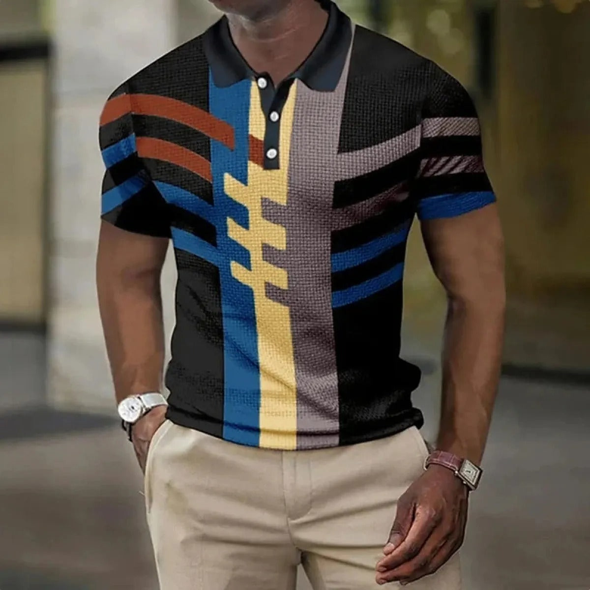 Danzel - Cămașă Button-Up Vintage Versatilă pentru Fiecare Ocazie