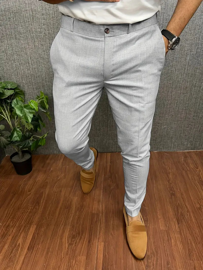 Josh - Pantaloni Semi-Formali cu Confort Elegant