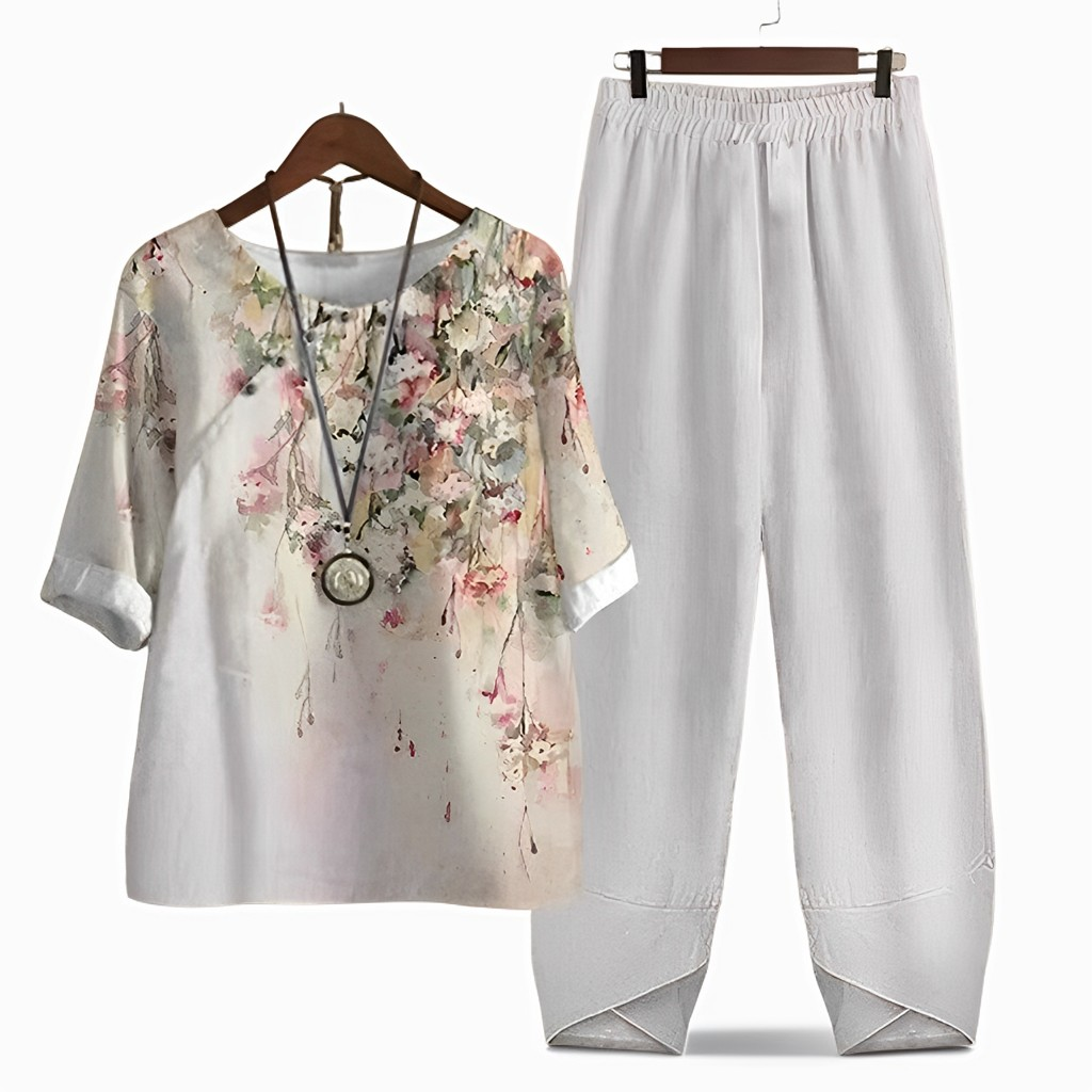 Racheal - Set floral lejer pentru femei