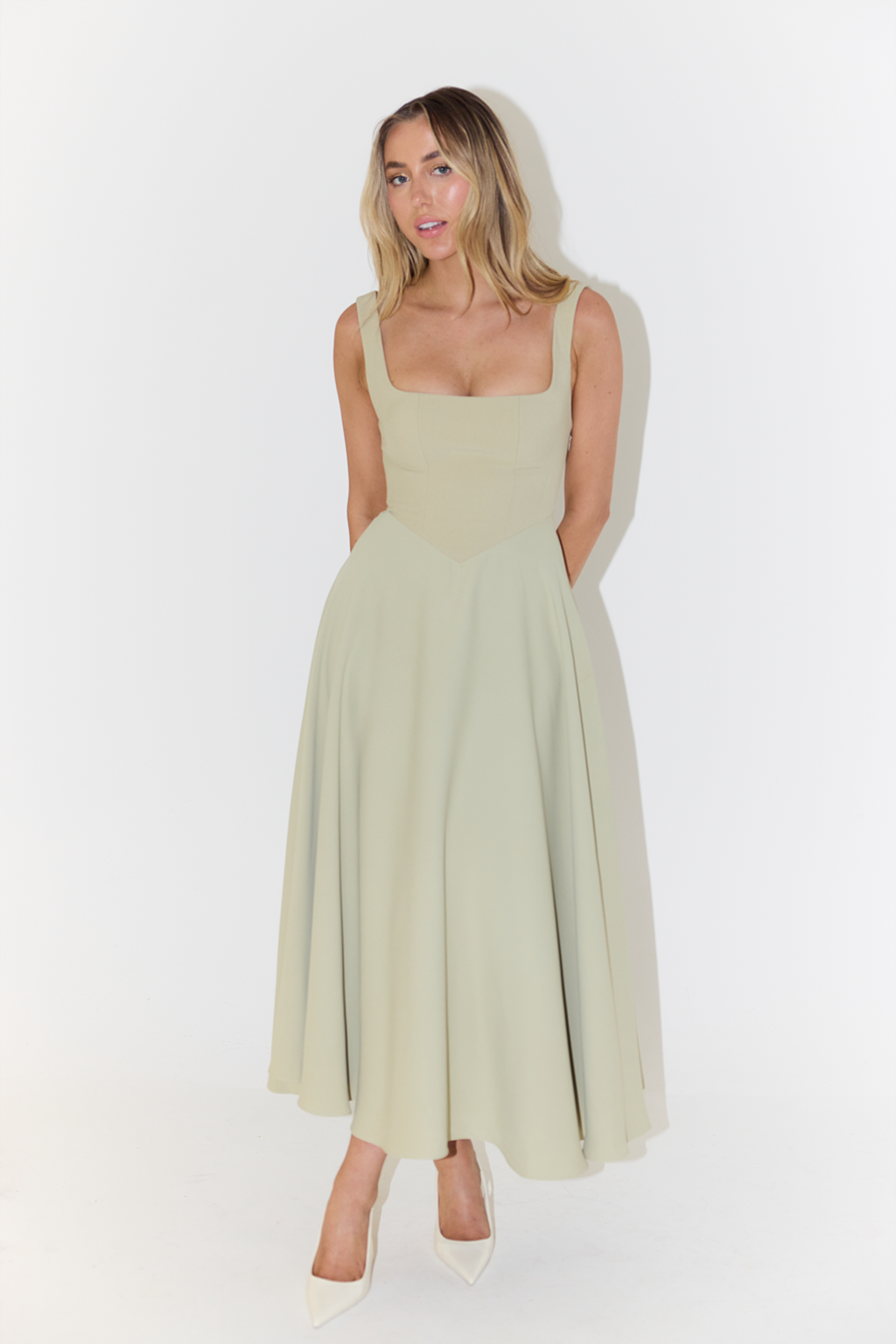 Melisandre - Rochie Midi Femei, Elegantă & Versatilă