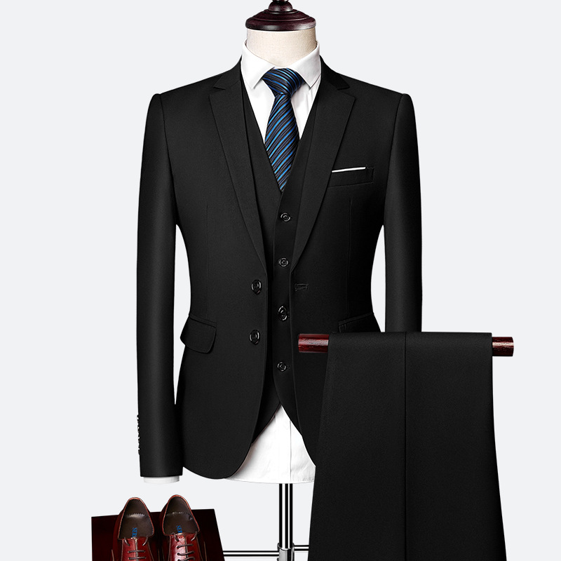 Norman - Set costum modern 3 piese pentru bărbați
