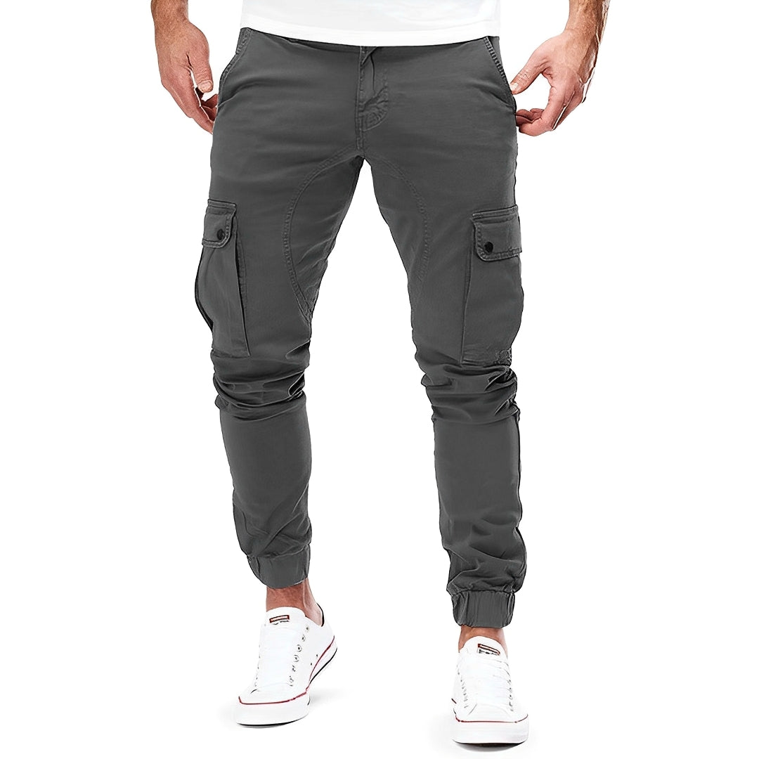 Dederick - Pantaloni Cargo Stilati pentru Bărbați