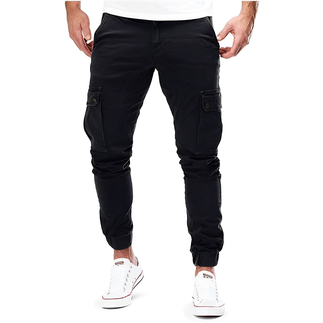 Dederick - Pantaloni Cargo Stilati pentru Bărbați