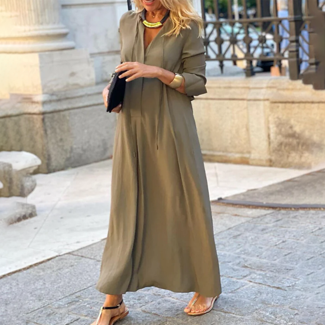 Zeya - Rochie Maxi din Confort Etern și Stil Modern