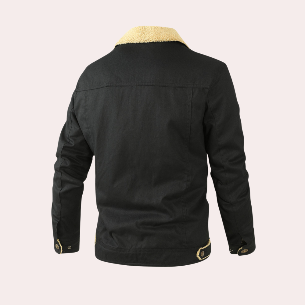 Chris - Jachetă bomber vintage pentru bărbați