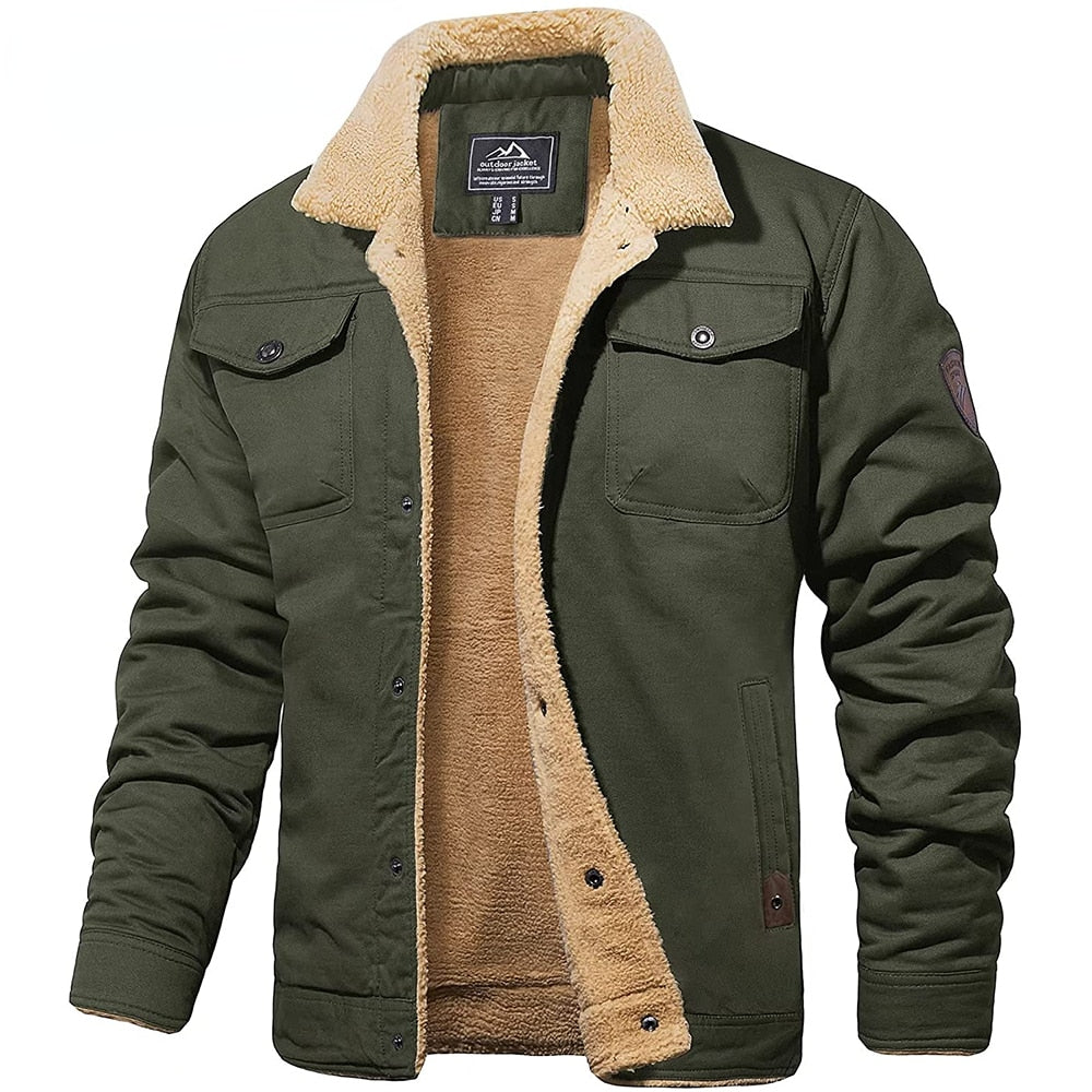 Chris - Jachetă bomber vintage pentru bărbați